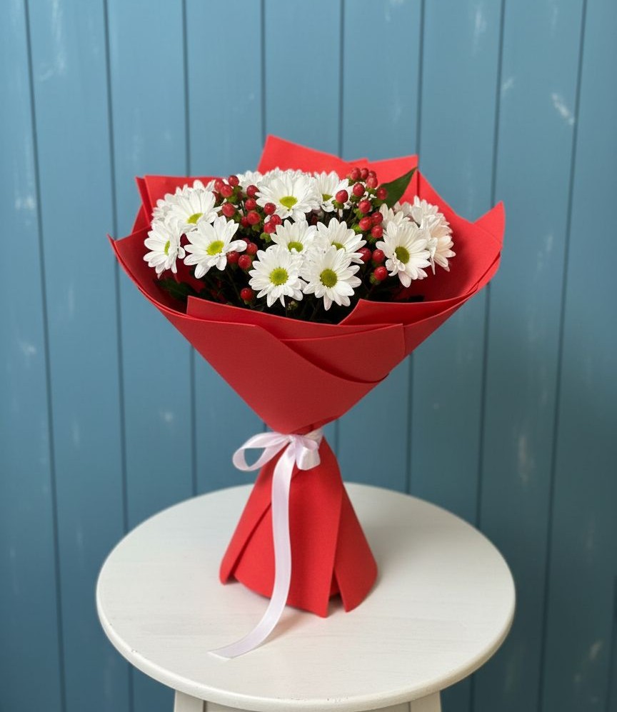 Букет цветов из: Хризантемы в Калачеевском