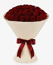 Букет 101 Бордовая роза Блэк Бакарра в Калачеевском