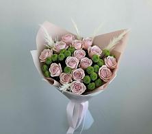 Букет цветов из:  Розы и Хризантемы #REPLACE_PRED# Калачеевском