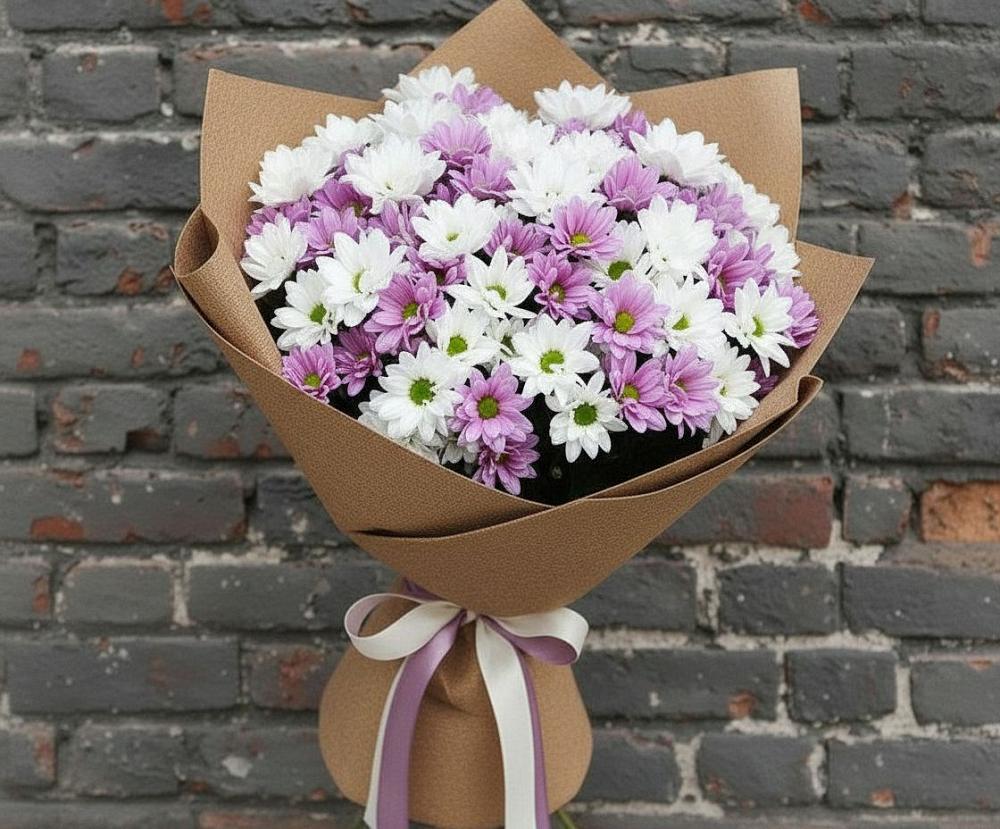 Букет цветов из: Хризантемы в Калачеевском