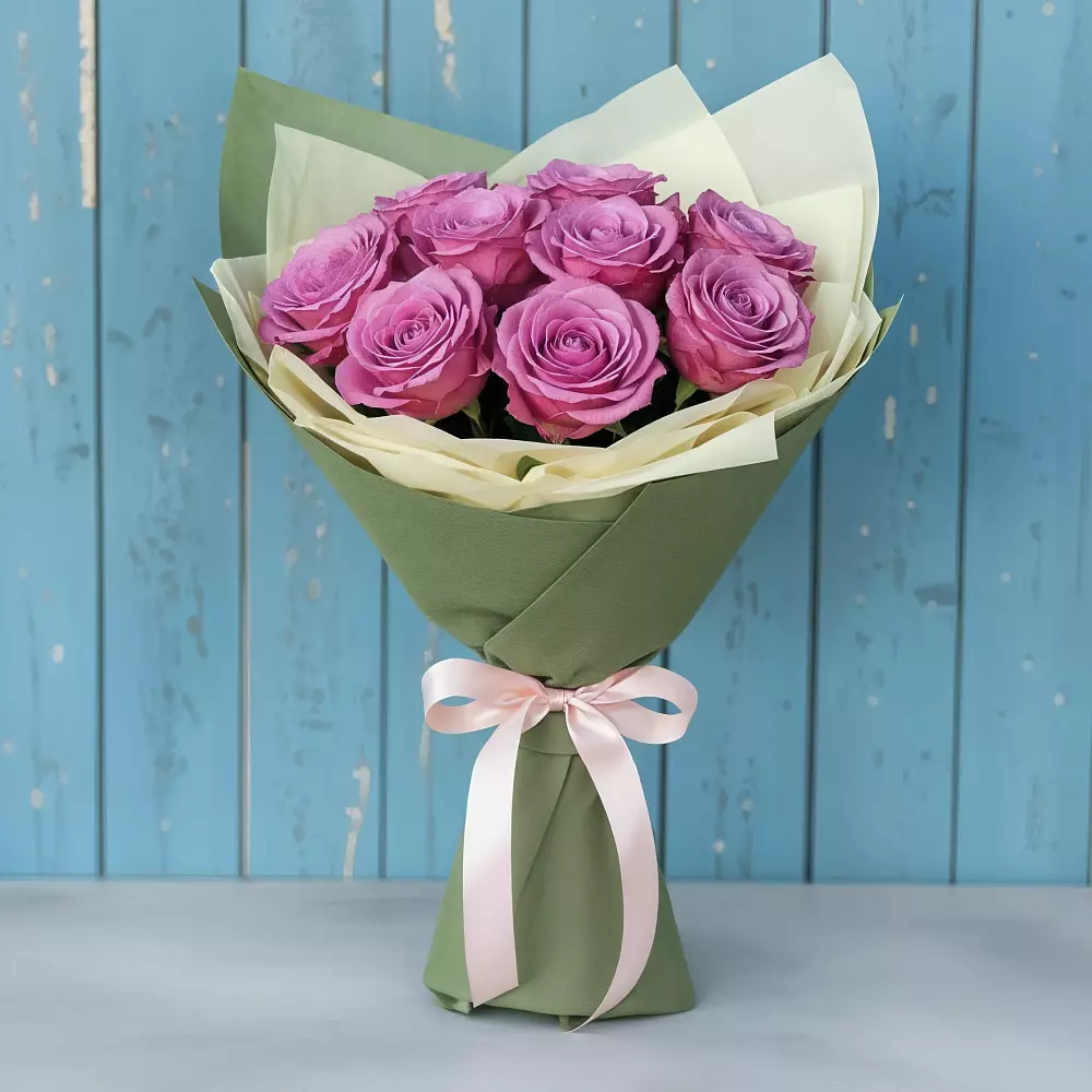 Букет Розы Фёрст Леди в Калачеевском